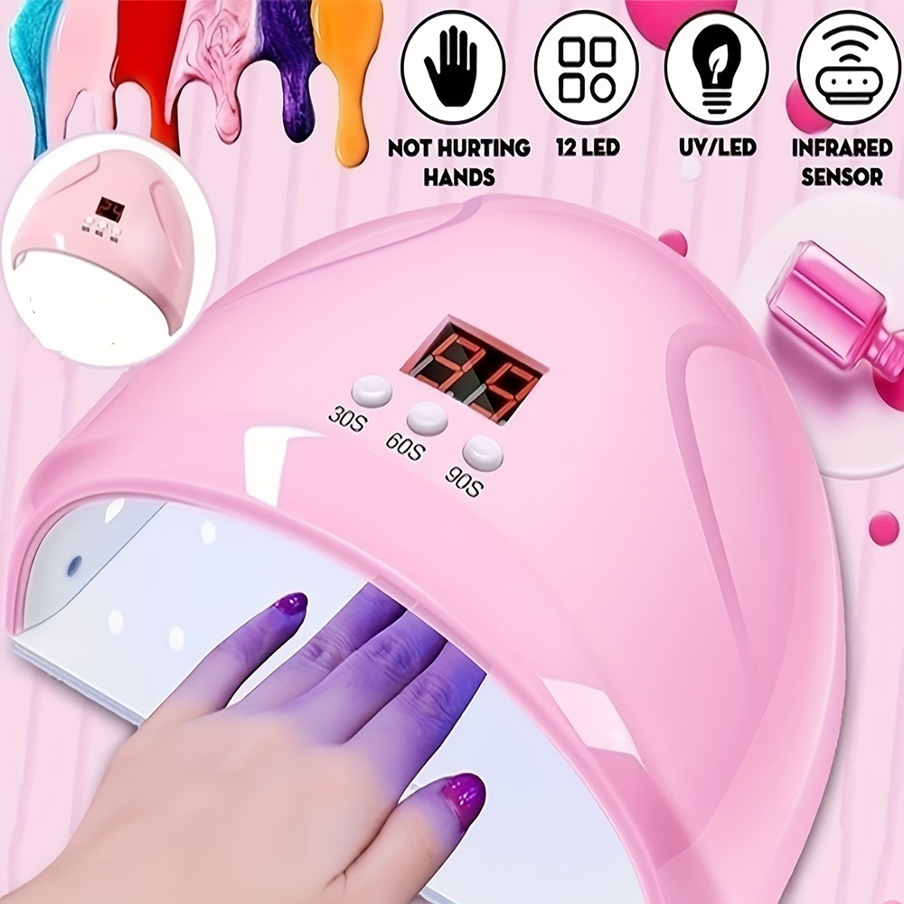 Nail Dryer Lamp UV Nail Polish - đánh giá và giá Exposure Unit Uv